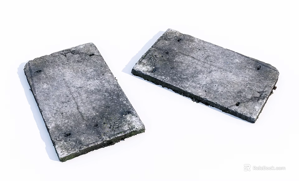 Natural Stone And Wood Textured Slabs For Decorative Construction Applications 3d model 