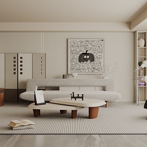 Living room 3d model