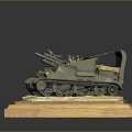 Toy Soldier Toy Tank Tank Toy 3d model