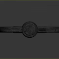 Vintage Metal Key With Ornate Handle Intricate Details And Rustic Texture