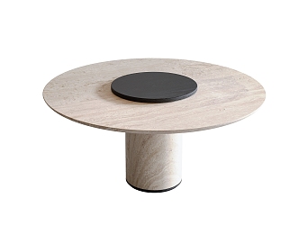 Round table 3d model