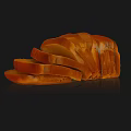 Delicious Sliced Bread With Golden Crust And Soft Inner Texture