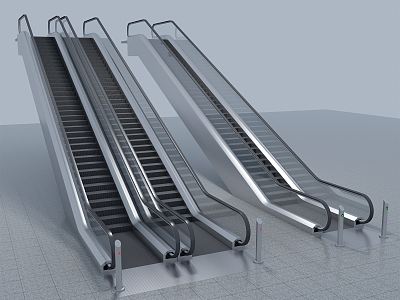 modern escalator model