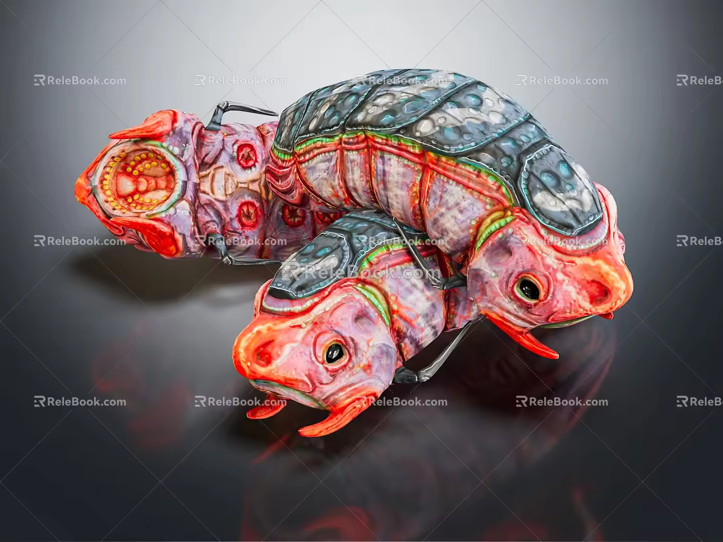 Modern Game Character Monster 3d model