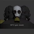 Fire Safety Equipment Including GP3 Dry Gas Mask For Emergency Protection