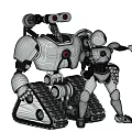Science and technology sense robot battle robot toy robot story humanoid robot 3d model