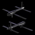 Advanced Drone Equipment Structure With Carbon Fiber Wings And Durable Body Design