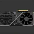 High Performance Modern Graphics Card With Sleek Aluminum Frame And Cooling Fan For PC