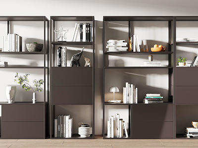 Modern Bookshelf model