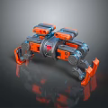 Robot Robot Assistant Small Robot Robot Butler Robot Butler Figure Game Figure 3d model