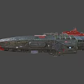 Pirates Destroyer Gunner 3d model