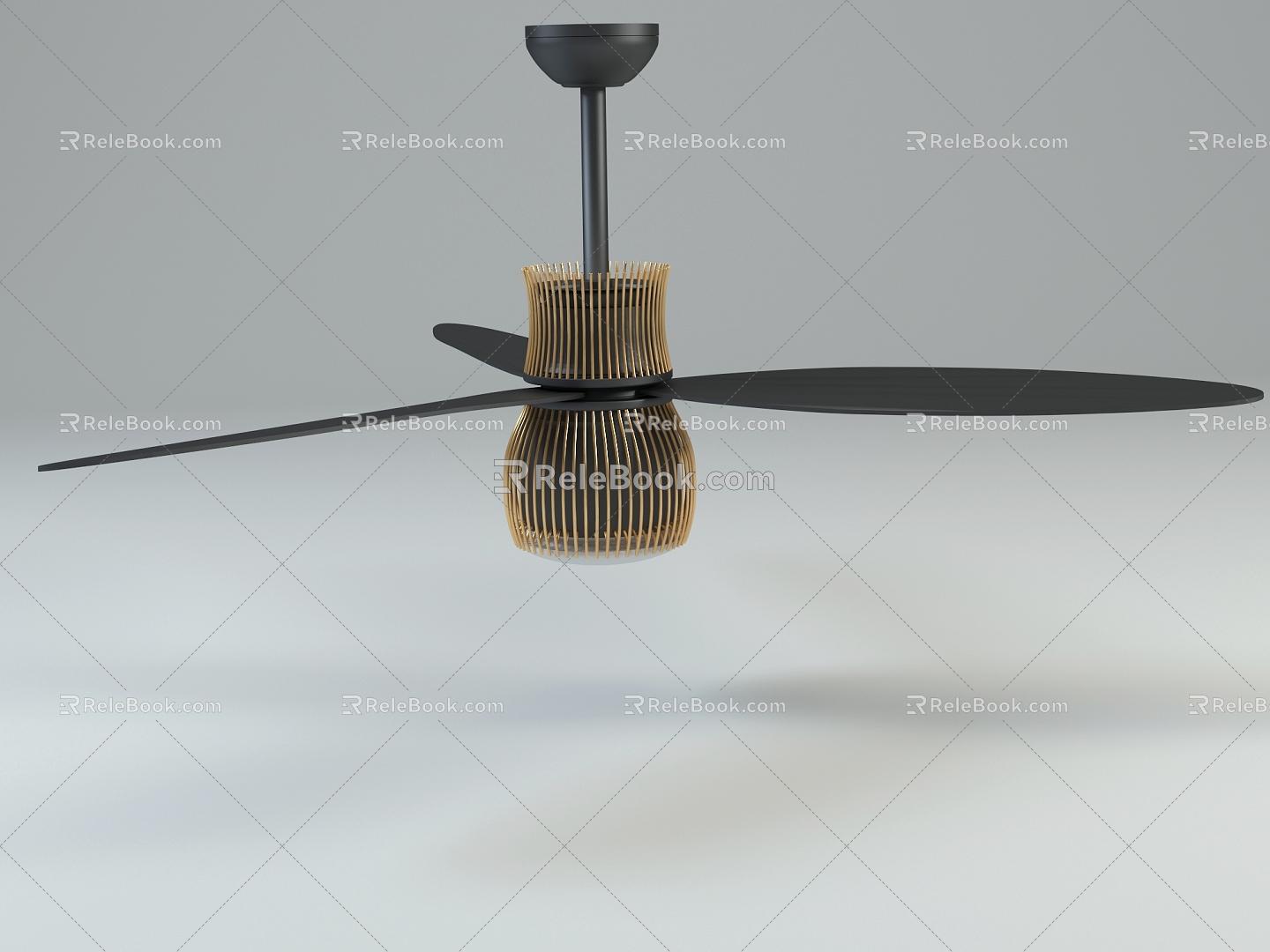 Classical ceiling fan classical ceiling fan 3d model