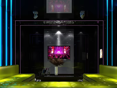 Modern KTV Party 3d model