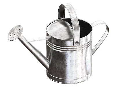 Hardware Tools Metal Watering Can With Classic Design Durable Handle And Spout 3d model