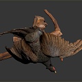 Modern Pheasant Birds 3d model