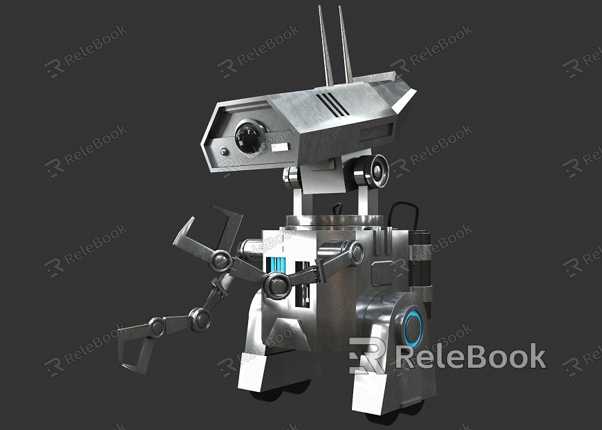 Mini Robot Robot Cartoon Robot Intelligent Robot Artificial Intelligence Robot Butler Mecha Warrior Robot Cartoon Robot Intelligence model