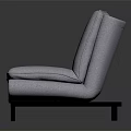Modern Light Gray Multi person Sofa With Fabric Upholstery And Stitched Seat Details