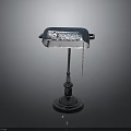 Vintage Silver Desk Telephone With Stand Base Receiver And Hanging Cord