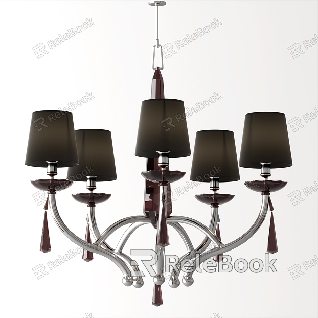 European-style crystal chandelier model