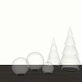 Modern art floor lamp 3d model