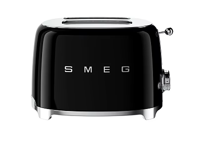 Black Smeg Toaster A Stylish Modern Kitchen Appliance With Sleek Design 3d model