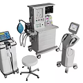 Advanced Medical Devices Including Monitoring Cart Ultrasound Machine Display And Stool