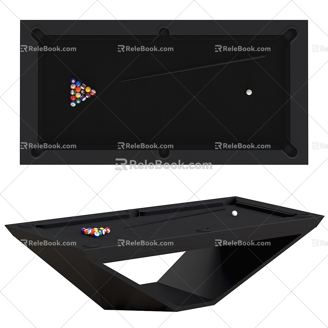 Billiard table 3d model