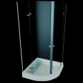 Modern Shower Head Design With Glass Enclosure And Sleek Stainless Steel Fixtures