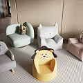 Children's Chairs Animal Shaped Cute Design Various Colors for Kids Room Decoration