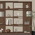 Silent Bookshelf 3d model