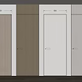 Modern Interior Hinged Doors In Various Colors And Sleek Wooden Finishes