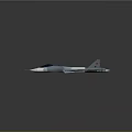 Modern Military Fighter Jet With Aerodynamic Design Red Star Emblem And Engine Details