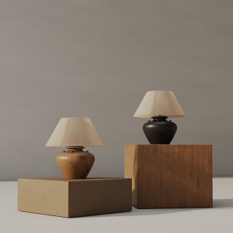 Table lamp 3d model