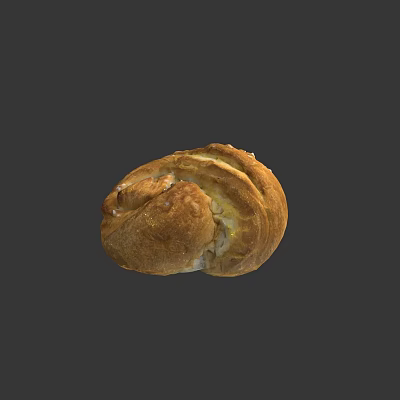 Bread Pastry Whole Wheat Bread Hamburger Bread French Bread Soft Bread Hot Dog Bread 3d model