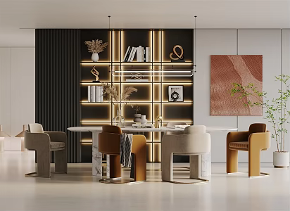 Modern Restaurant 3d model