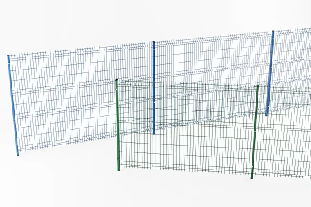 Railing Fence 3d model