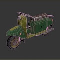 Motorcycle Two-wheeled Motorcycle Cross-country Motorcycle Road Race Motorcycle Motor Vehicle Transport 3d model