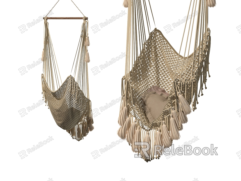 Modern Woven Swing Chair Hanging Chair model