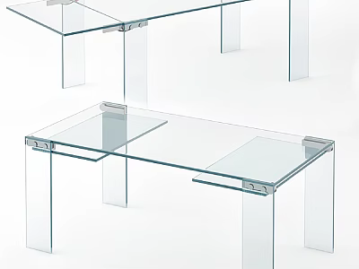 Modern Living Room Sofa Coffee Table Set With Glass Top And Minimalist Design 3d model