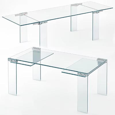 Modern Living Room Sofa Coffee Table Set With Glass Top And Minimalist Design 3d model