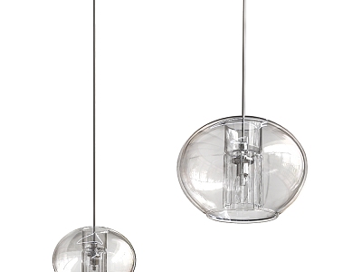 Modern glass chandelier model