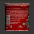 Red Tin Can With Nutrition Label Red Lid And White Sachet