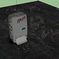 Sci-fi portal robot 3d model