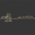 Natural Stone And Wood Decorative Pieces With Textured Surfaces And Design