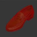Elegant Brown Leather Loafers With Classic Stitched Details And Durable Sole