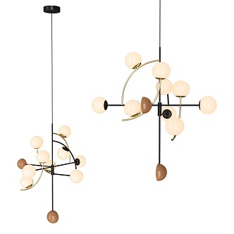 Mambo chandelier 3d model