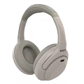 Sony Gray Over Ear Headphones With Soft Ear Cushions And Adjustable Headband Design