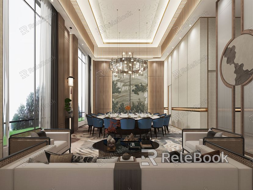 New Chinese Room Hotel Box model