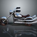 Motorcycle Two-wheeled Motorcycle Cross-country Motorcycle Road Race Motorcycle Motor Vehicle Transport 3d model