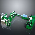 Advanced Automated Industrial Equipment Production Line With Conveyor And Mechanical Components